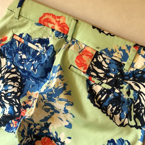 J Crew floral crop pants sz00 - Picture 8 of 10